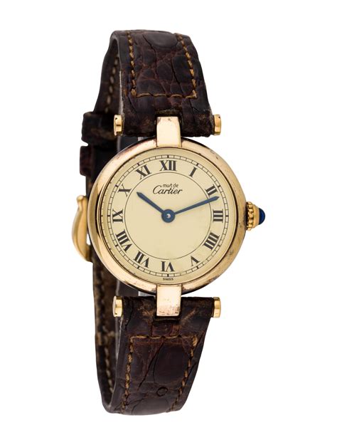 must cartier vintage|must de cartier watch value.